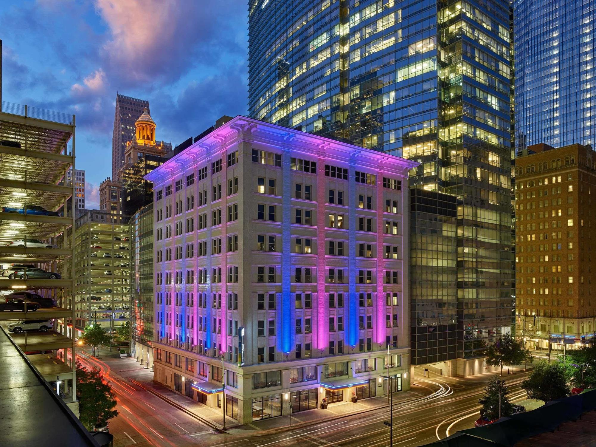 Aloft Houston Downtown Hotell Eksteriør bilde