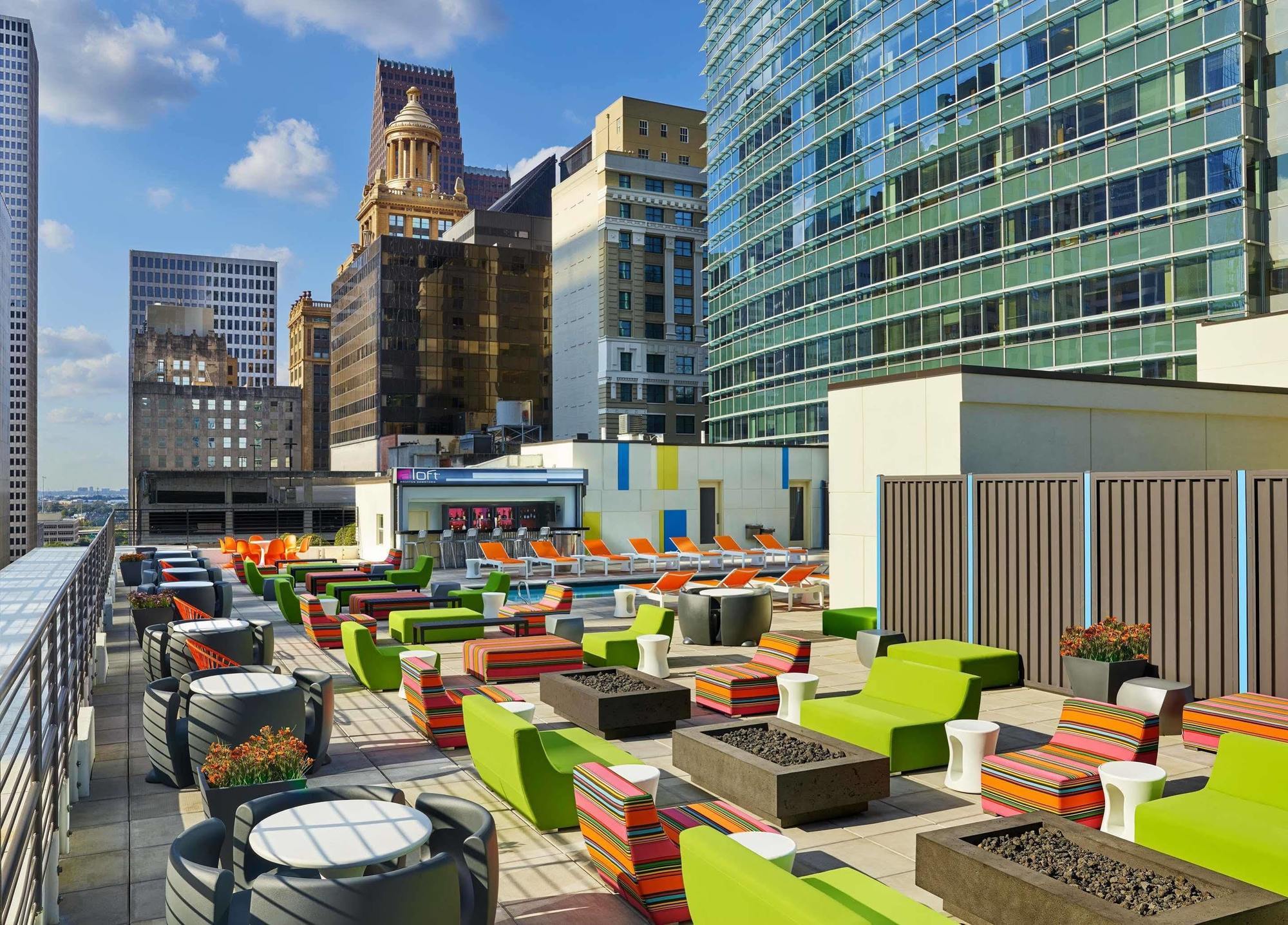 Aloft Houston Downtown Hotell Eksteriør bilde