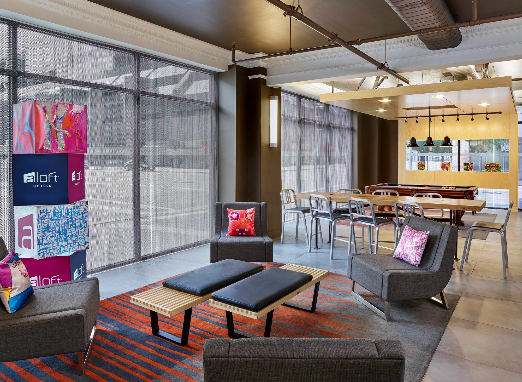 Aloft Houston Downtown Hotell Eksteriør bilde